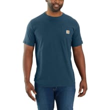 Men's Force Relaxed Fit Midweight Ss Pocket T-shirt
