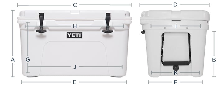 Tundra Cooler Dimensions