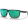 Matte Smoke Crystal Frame with Green Mirror 580G Lens