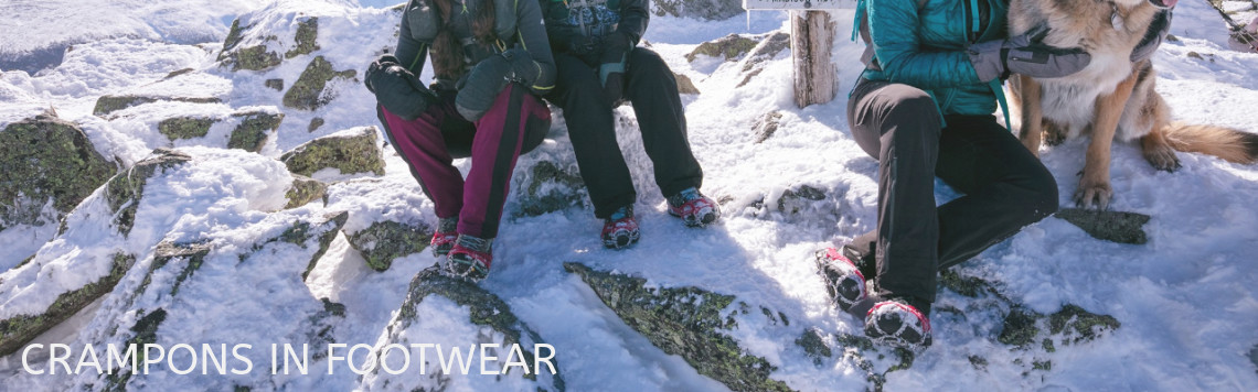Crampons in Footwear